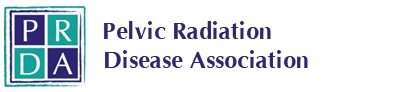 Pelvic Radiation Disease purple and green logo
